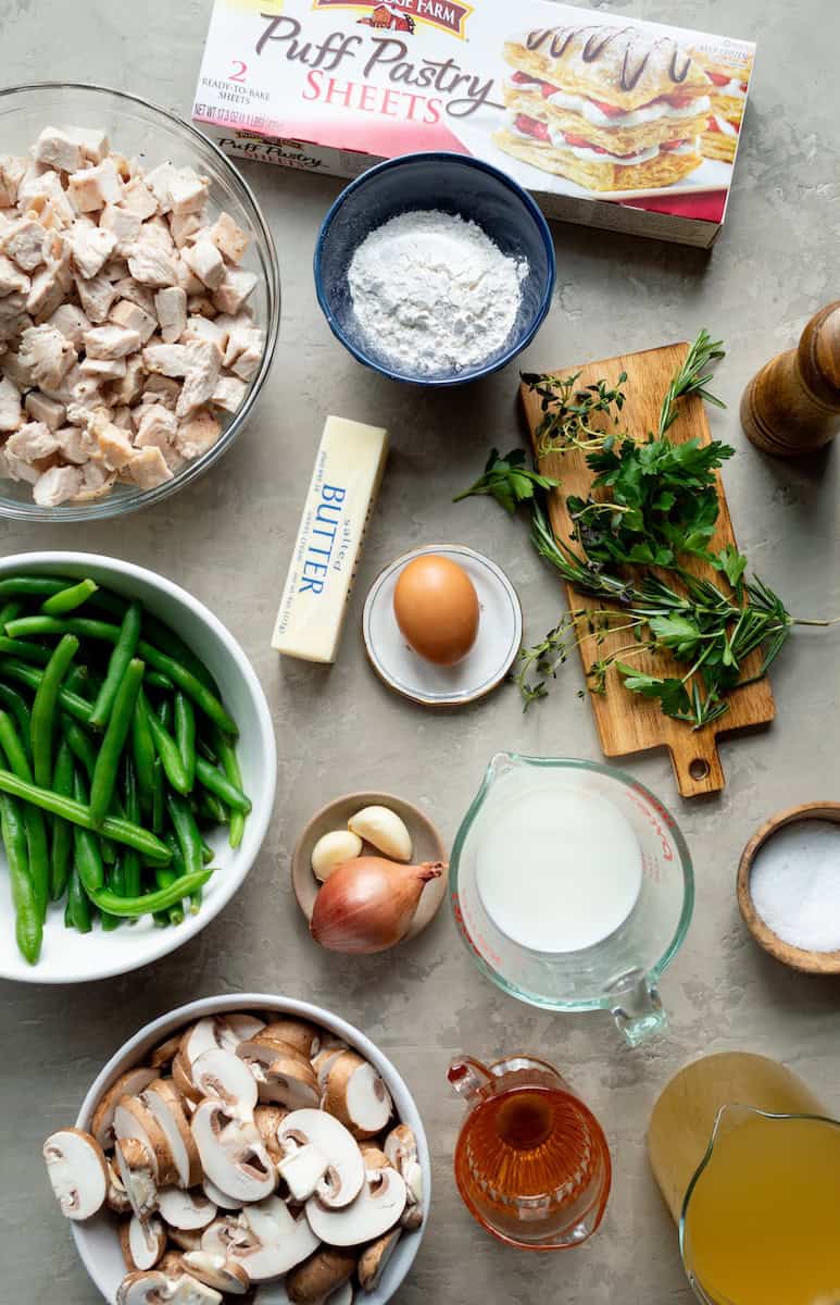 Ingredients to prepare before cooking