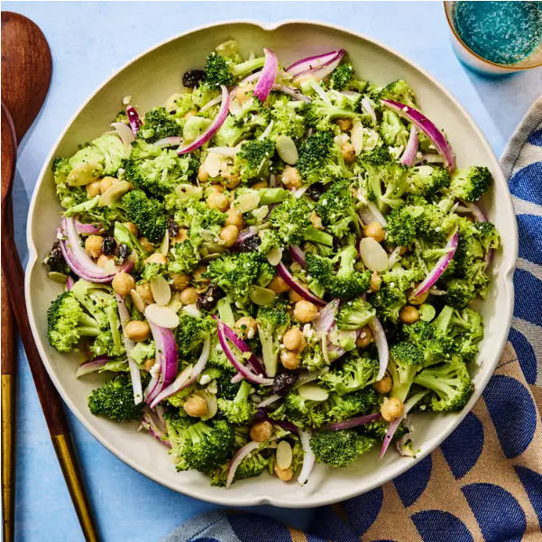 Chopped Broccoli & Chickpea Salad